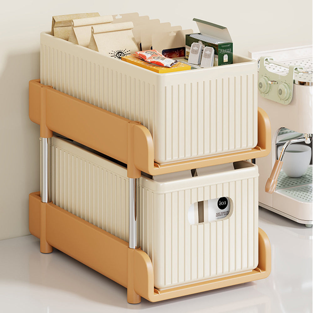 スライド2段ボックス