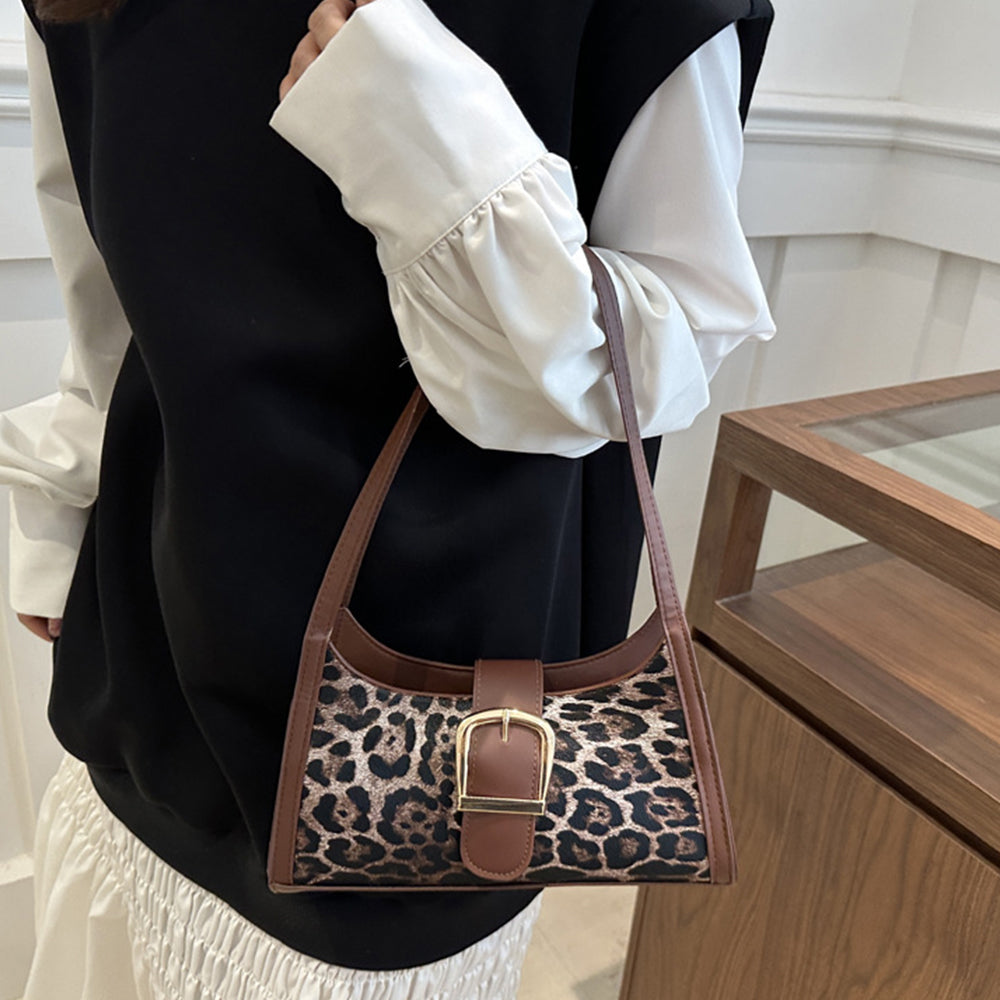 ヒョウ柄ミニバッグ