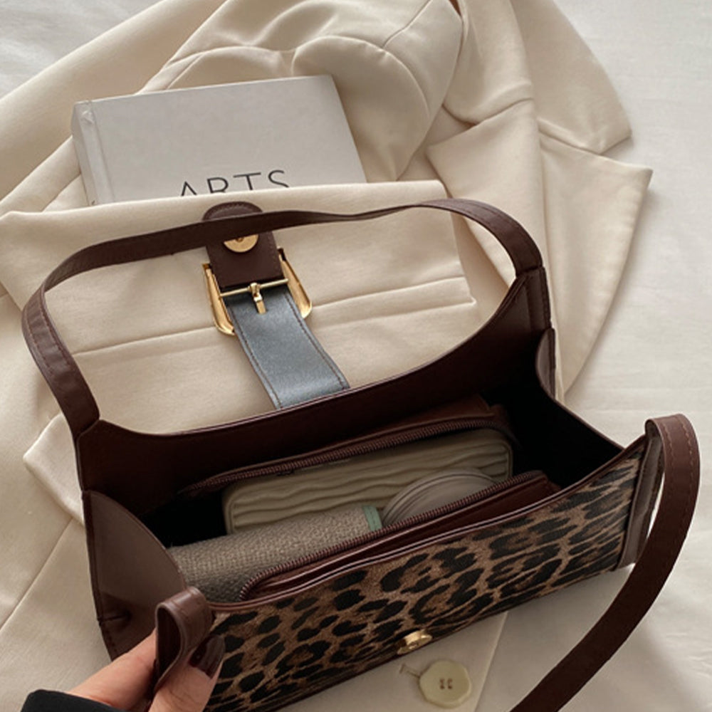 ヒョウ柄ミニバッグ