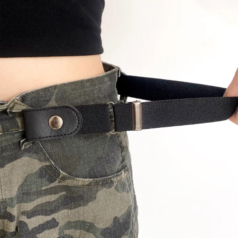伸びるウエストベルト