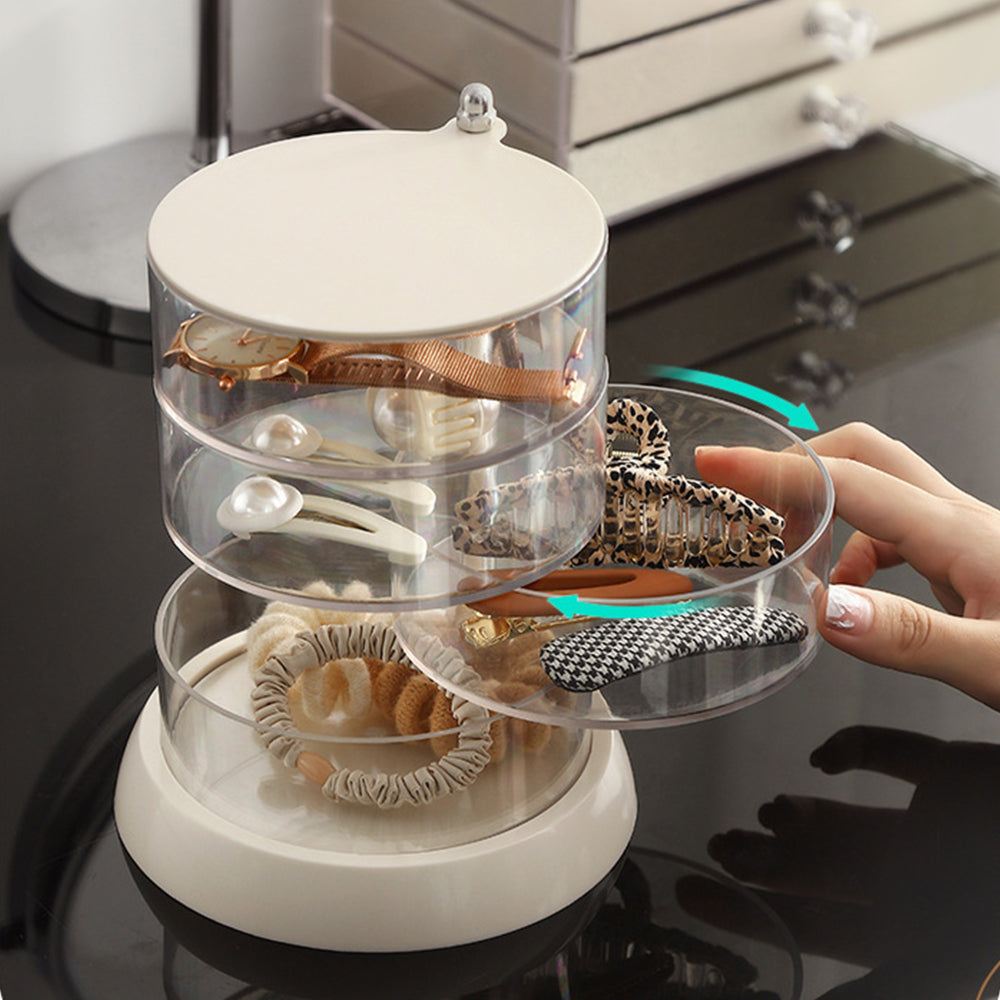 4段アクセサリーケース