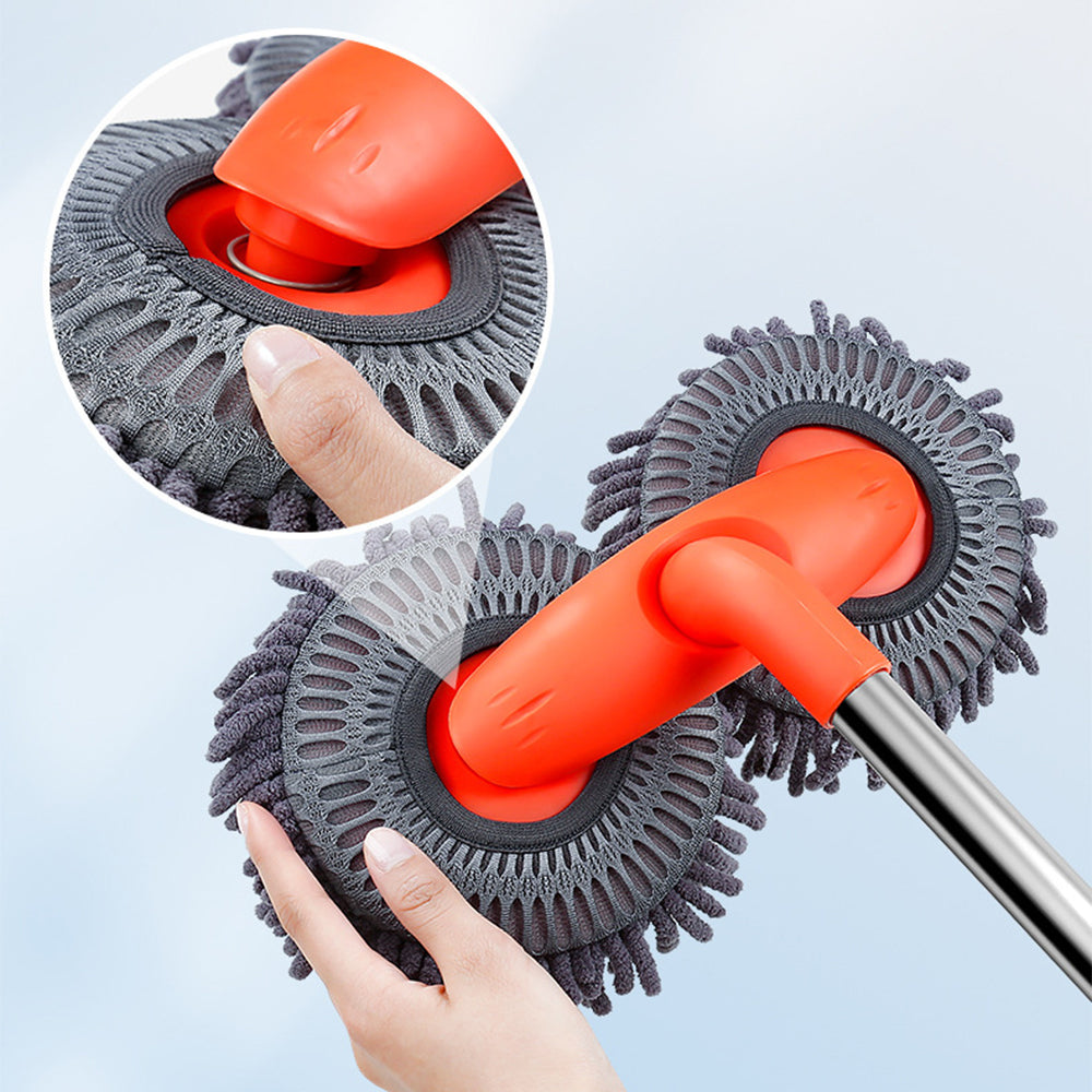 Wヘッド洗車ブラシ