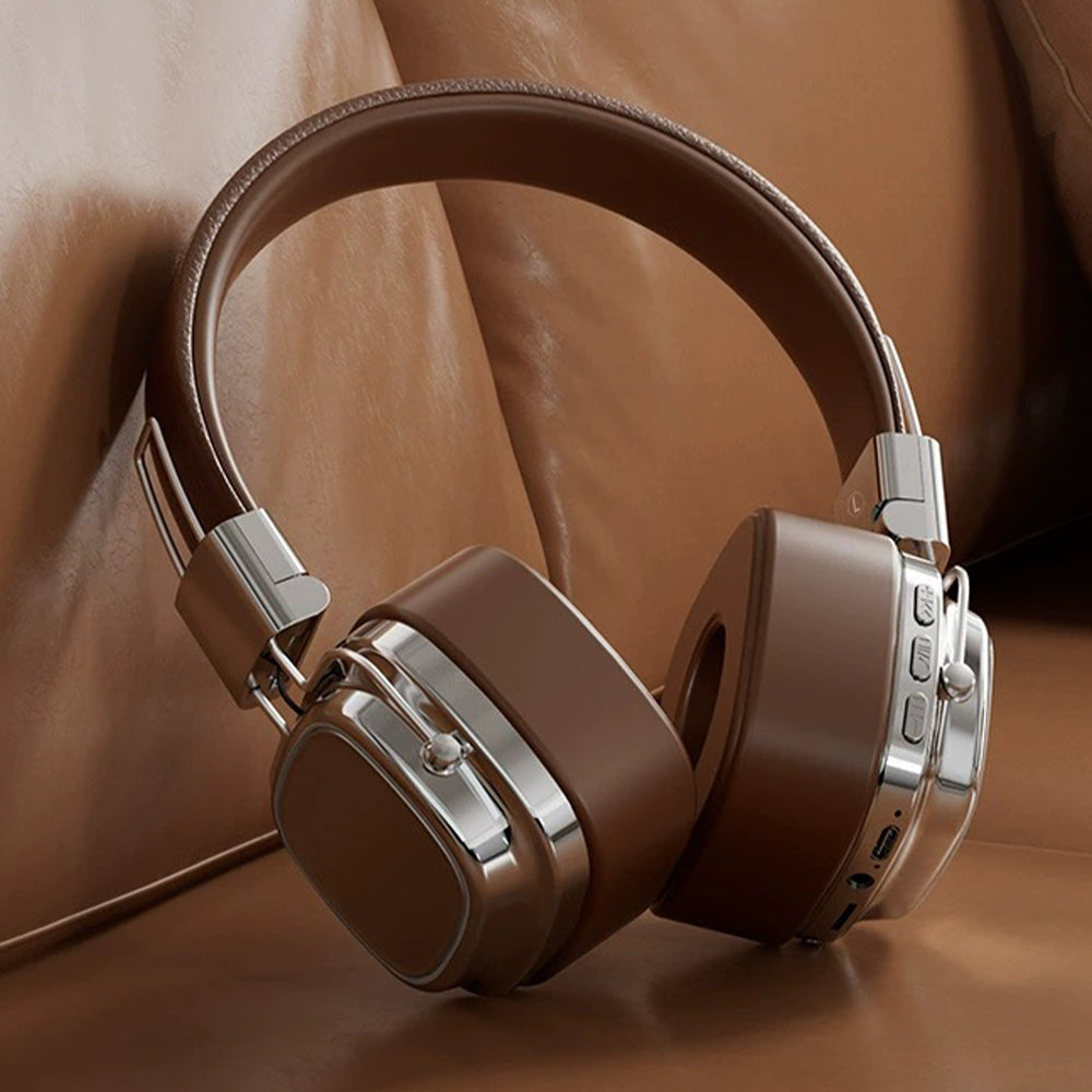レトロワイヤレスヘッドホン