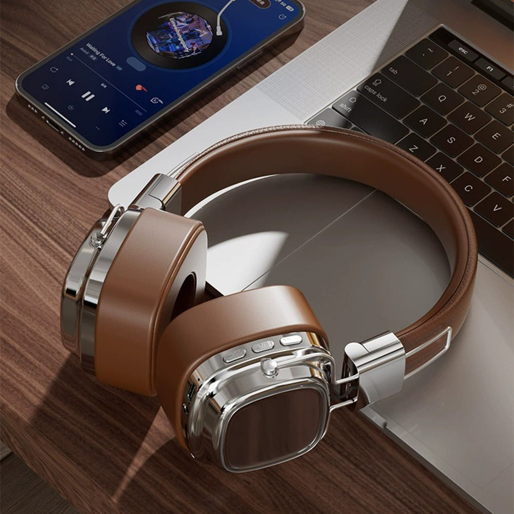 レトロワイヤレスヘッドホン