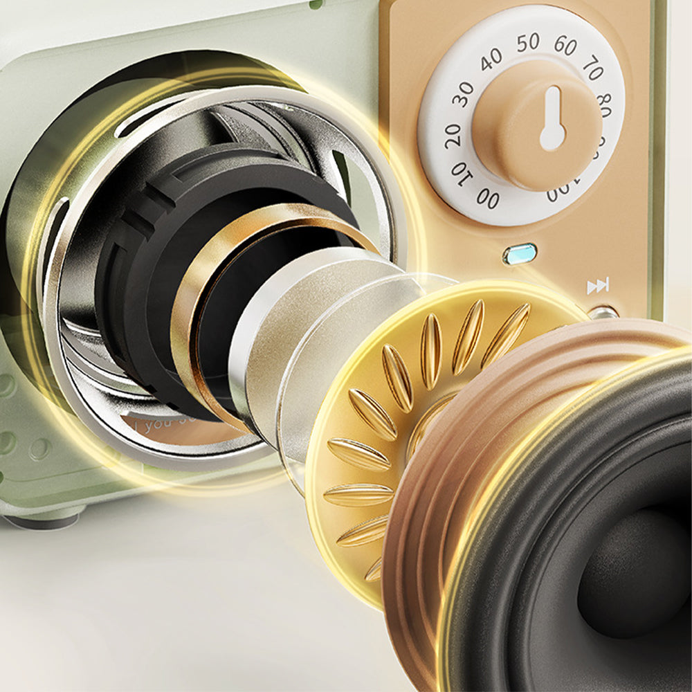 レトロワイヤレススピーカー