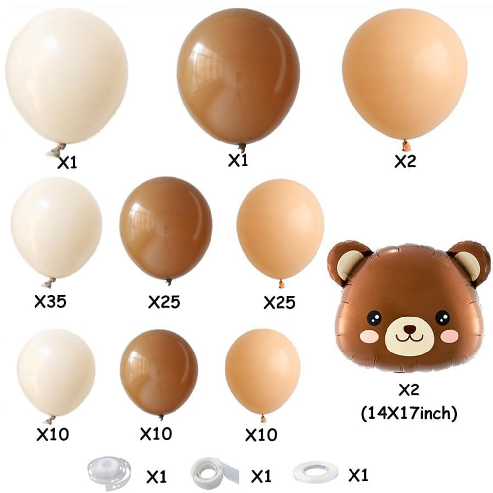 くまさんバルーンセット