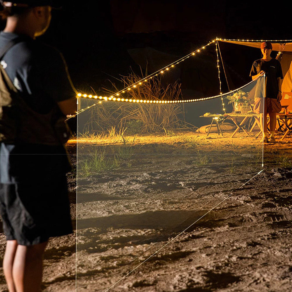 キャンプ用ストリングライト