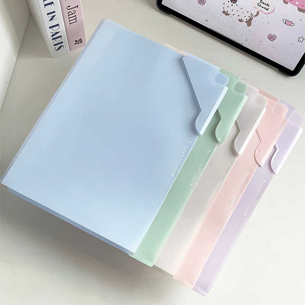 パステルL型ファイル15枚